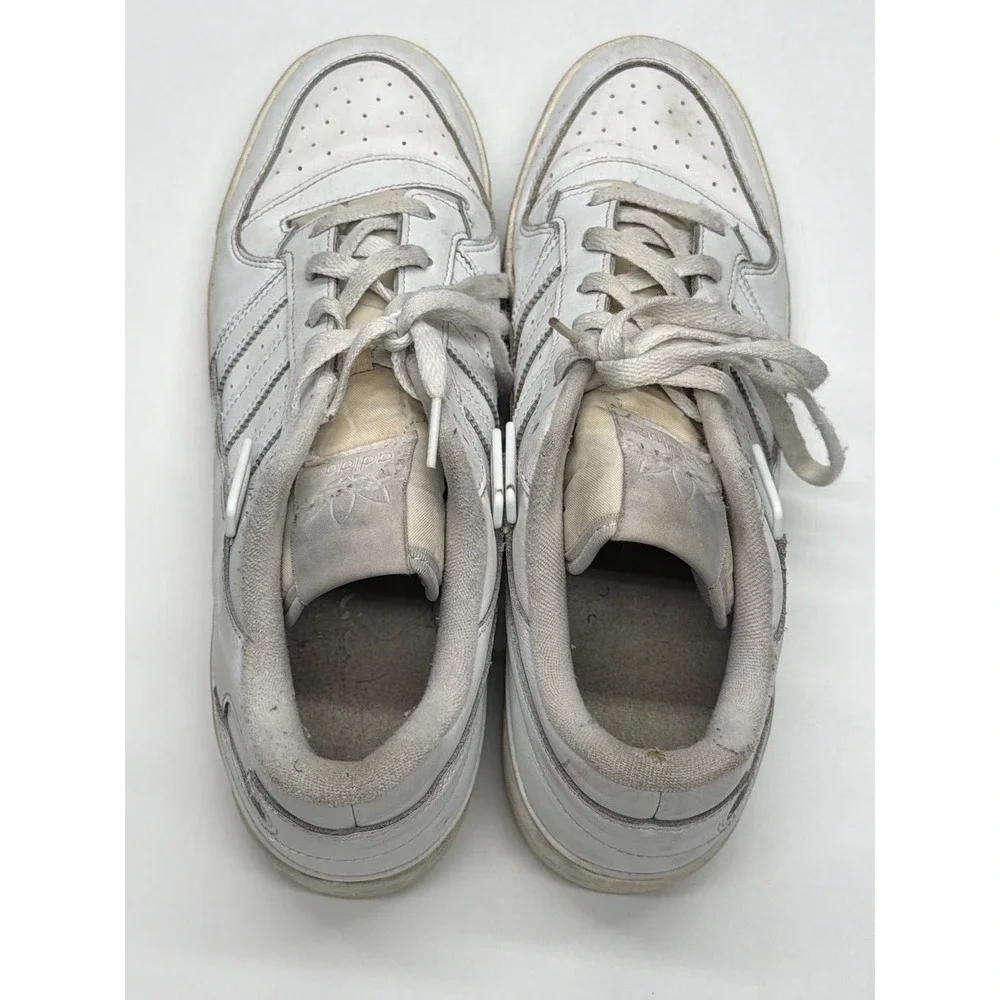 Adidas‎ Forum Low White Leather Casual Sneakers Men's Size 11.5